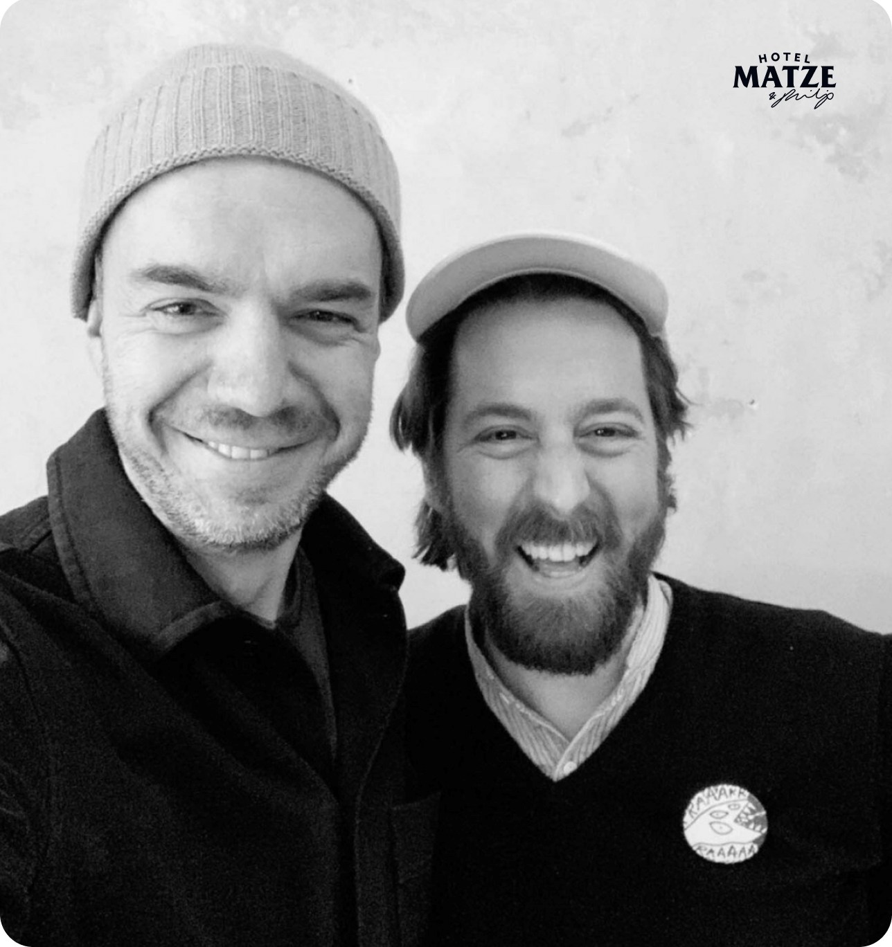 Matze Hielscher und Philip Siefer