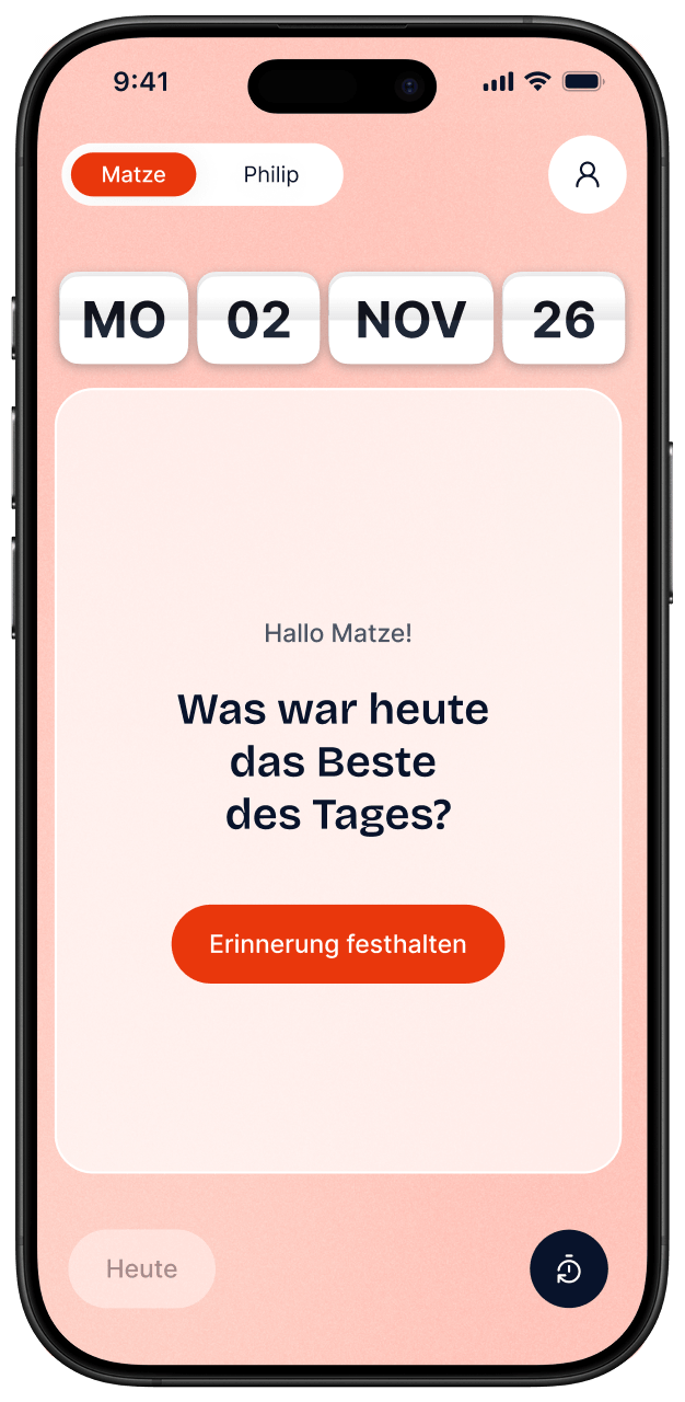 Smartphone with App start