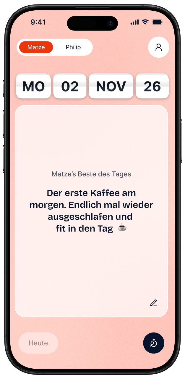 Smartphone with my comment